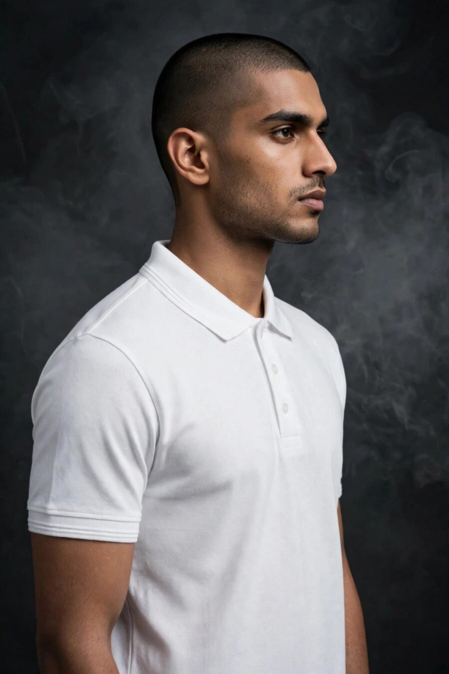 Men's Premium Cotton Polo T-Shirt White2